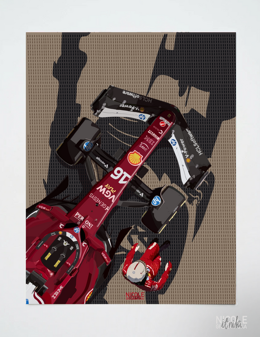Plakat F1 Ferrari