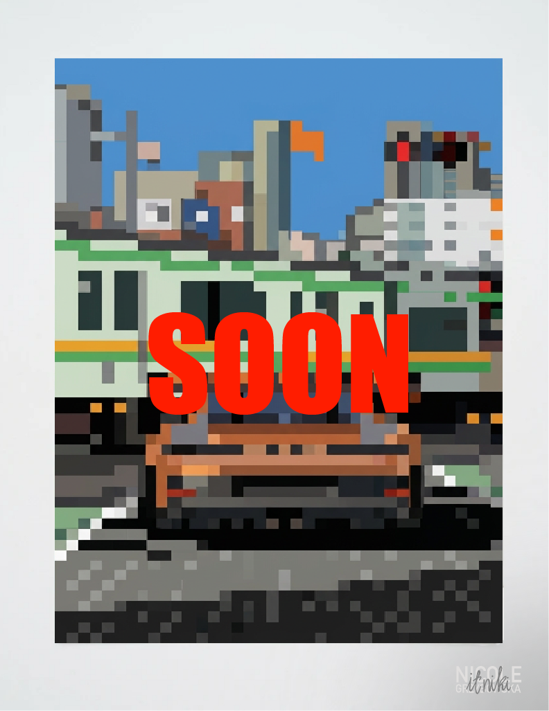 Plakat Porsche 911 Gt3rs Toyko Trip