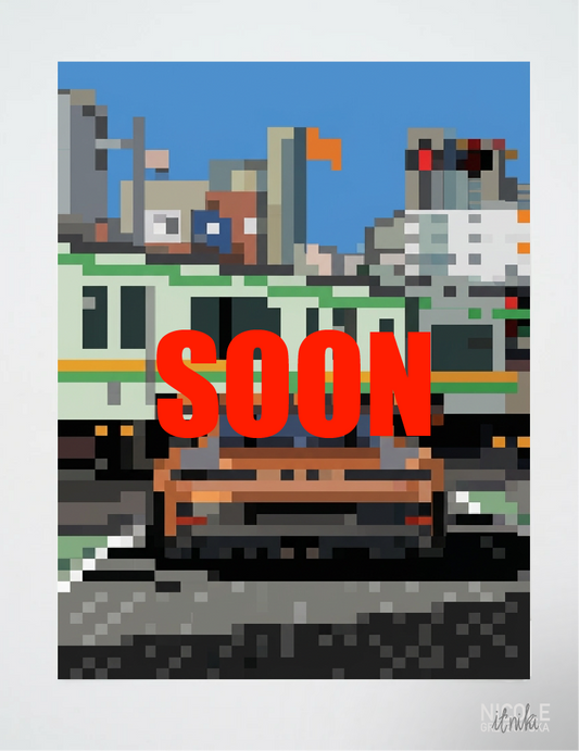 Plakat Porsche 911 Gt3rs Toyko Trip